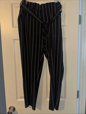 Candies paper bag striped pants
